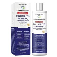 Anti-Dandruff and Antifungal Shampoo - Treats Folliculitis, Seborrheic Dermat...