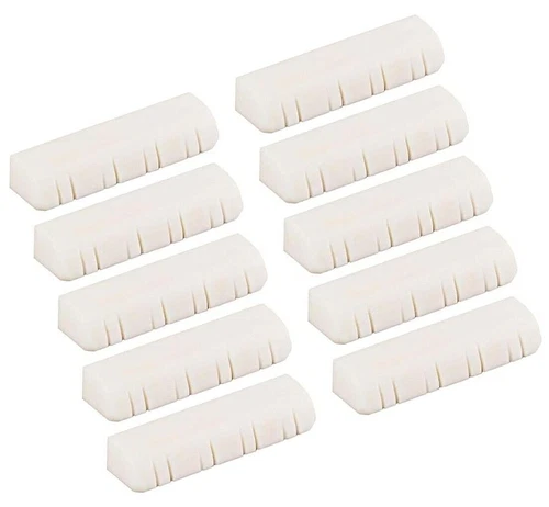 10x Bone Nut Mandolin 1 1/8"x3/16"x9/32" (28x5x7mm) Luthier