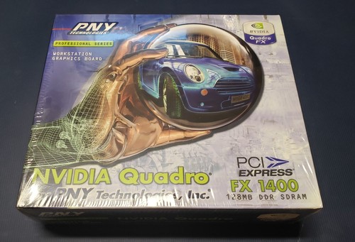 NVIDIA QUADRO FX1400 VCQFX1400-PCIE-PB GRAPHIC CARD (NIB)