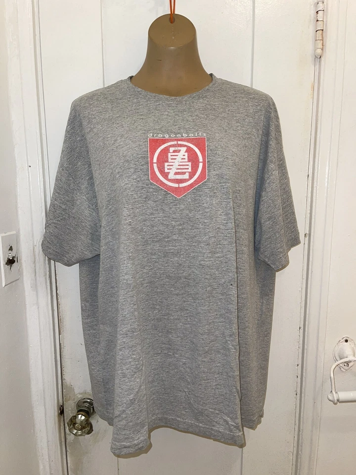 Camiseta De Colección Dragon Ball Z 2002 Bird Studio Vegito Fusion Gris XXL EE. UU. DBZ Foto 3 de 4