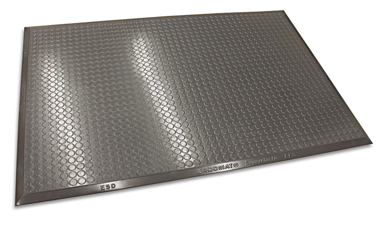 Ergomat Infinity ESD Smooth 4ft x 8ft x 0.43 Inch (11mm) Anti-fatigue Mat -BLACK