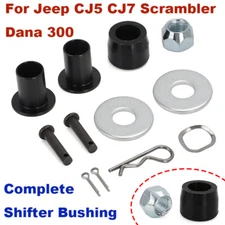 For Jeep CJ5 CJ7 Scrambler Dana 300 Complete Transfer Case Shifter Bushing Kit