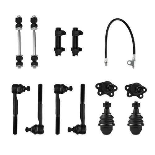 15pcs For Chevrolet GMC K1500 Yukon Tahoe Front Tie Rod Ends Pitman Idler Arm - Picture 5 of 8