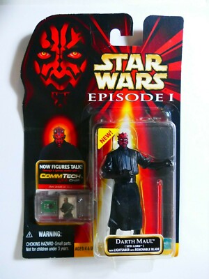 Star Wars Episode 1 3,75'' Darth Maul (Sith Lord) Neu in OVP aus Japan 1999