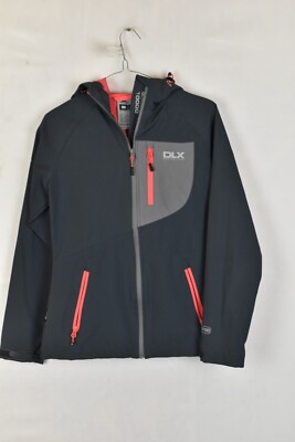 TRESPASS DLX Grey Windbreaker Jacket size XS Womens Shell