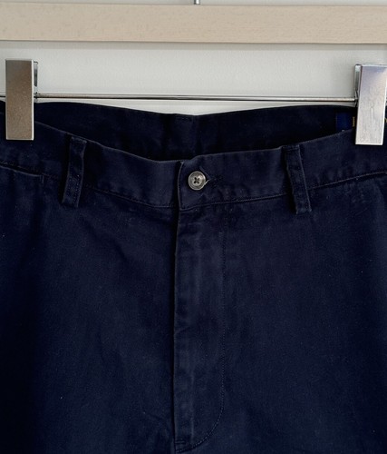 Polo Ralph Lauren Chino Shorts Navy Blue Classic 6” Fit W35” - Picture 2 of 14