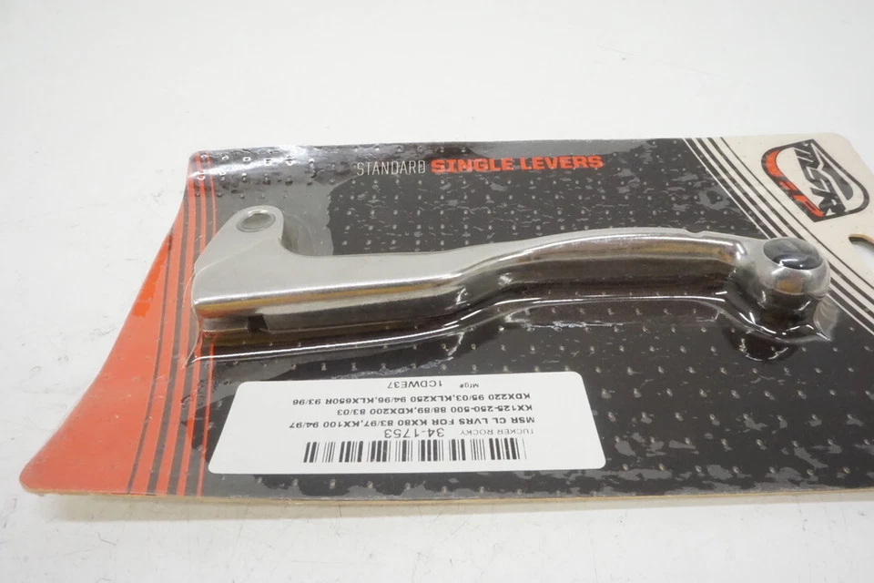 Palanca de embrague de aluminio Kawasaki MSR plateada KX KDX 80-500 KLX250 KLX650 T1 Foto 4 de 4