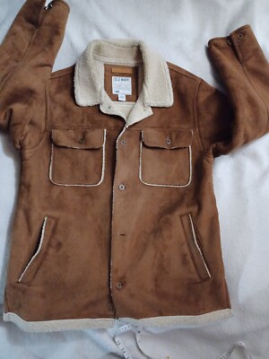 ジャケット・アウター OLD NAVY 00s Zip up Wool Jacket Brown L Old Navy Lined Zip Up Work Jacket Adult Large Light Brown Workwear