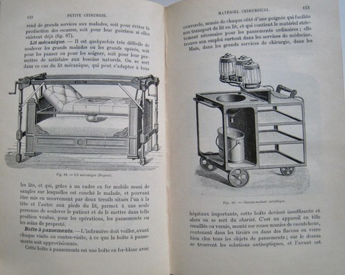 Manuel de L`Infirmiere-Hospitaliere 5. Auflage 1906 in französischer Sprache - Picture 2 of 2