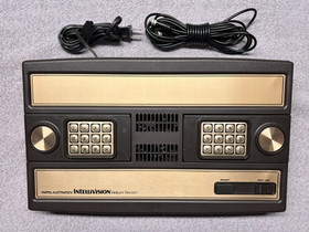 Mattel 2609A Intellivision Game Console - Demon Attack, Extra Controllers, Parts