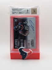 Beckett 9 Auto 10 Playoff Ticket /99 Will Fuller V Rookie RC Houston Texans