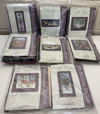 RARE McKenna Ryan Pine Needles IN FULL BLOOM 8 Block Appliqué Quilt Kit W/Fabric