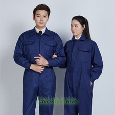 Workwear Coveralls Mechanic Uniform Work Overalls Jumpsuit Cotton Pant Unisex