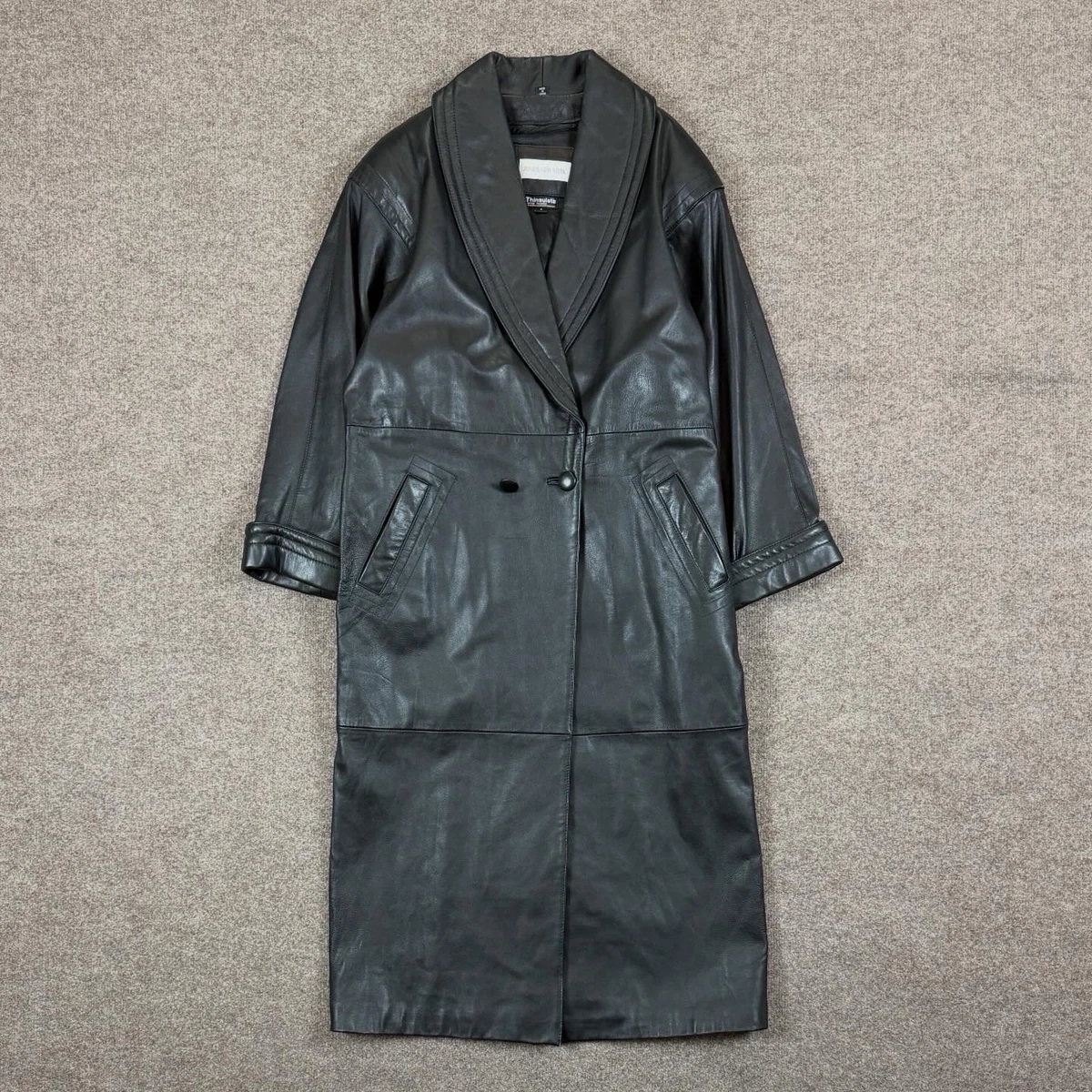 Jones New York Leather Outer Shell Coats, Jackets & Vests Trench
