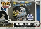 🔥Funko Pop! Demon Slayer: Obanai Iguro #1395 Signed Erik Scott Kimerer W/COA!🔥