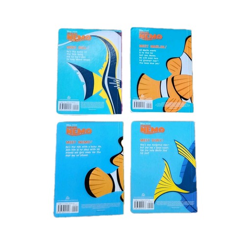 Disney Pixar Finding Nemo Board Books Boxed Set Fish In A Box Vintage 2003 - Picture 5 of 12