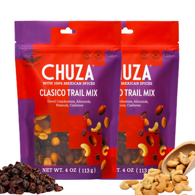 Clasico Trail Mix   Semi Spicy Sweet Snack with 100% Mexican Spices   Dried Cran