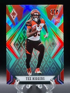 Tee Higgins 2020 Panini Phoenix Rookie Teal /175 RC #110 Bengals