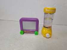 Ohio Art Pocket Etch A Sketch TOMY Water Games Toy Lot Purple Yellow Classic