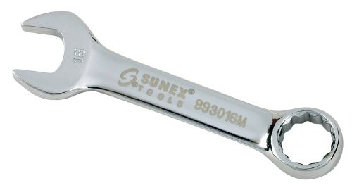 Sunex 993016M Tools Короткий комбинированный ключ, 16 мм
