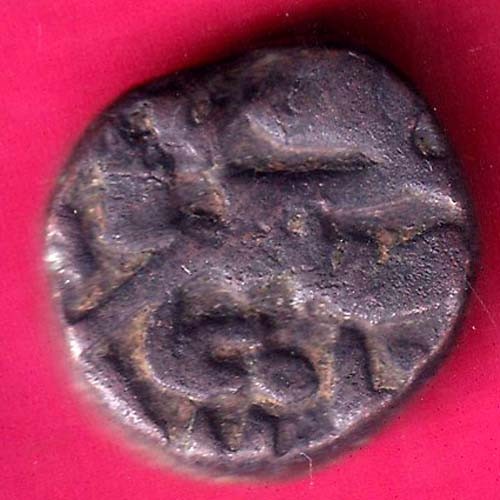 mughals jahangir delwara mint dokdo gujarat standard beautiful copper coin#H1847 - 第 1/2 張圖片