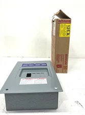 Square D Homeline 125AMP 4 Spc 8 Circuit Indoor Main Lug Load Center