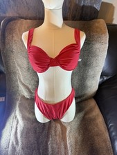 Women's Red Bikini Set Size L
