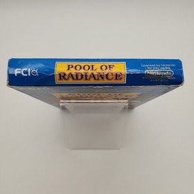 Advanced Dungeons & Dragons Pool of Radiance Nintendo Nes Complete CIB