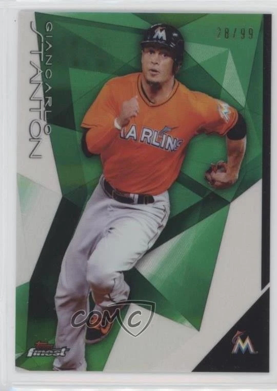 2015 Topps Finest - Giancarlo Stanton #19 for sale | eBay