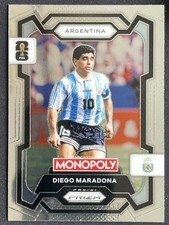 Diego Maradona 2026 Panini Monopoly Prizm Fifa World Cup Base #3 -5k1