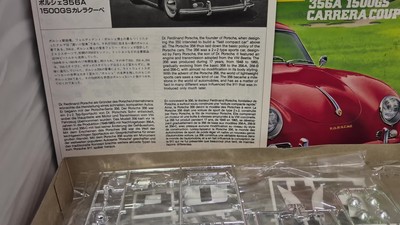 【FUJIMI】PORSCHE 356A 1500GSCARRERACOUPE Fujimi 1/24 Porsche 356 A 1500 GS Carrera Coupe Plastic model kit