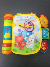 Vtech Rhyme & Discover Book Heavy Duty Musical 8" Plastic Nursery Rhymes 