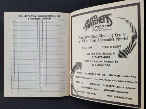 1977 NY State Fairgrounds Schaefer 100 Modified Program, Gary Balough Wins - Picture 12 of 13