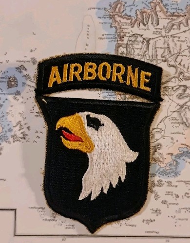 Vintage US Army 101st Airborne Divisin with Airborne Tab US Issue