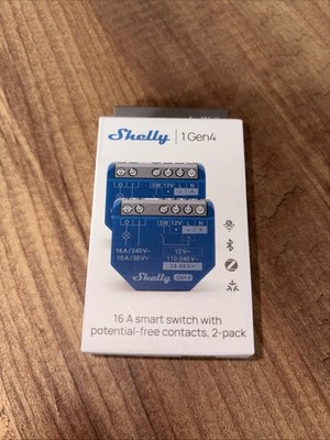 Shelly 1 gen 4 - Zwei Stück