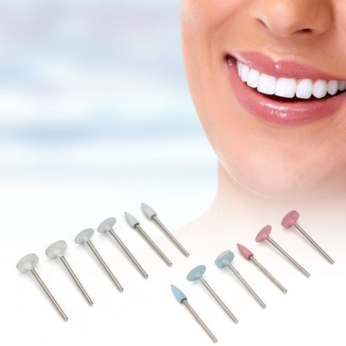 12 Stck./Set Dental Polierer Bohrer Schleifkopf Kit Porzellan Zähne Werkzeug Ausrüstung TPG - Bild 10 von 10