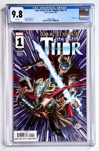 Jane Foster & The Mighty Thor #1 (2022) Ryan Stegman Cover - CGC GRADED 9.8