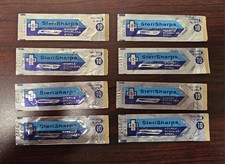 8 Vintage #10 SteriSharps American Safety Razor Co. Blades