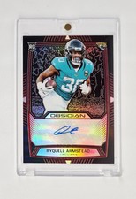 MINT #/10 RC AUTO RED ETCH 2019 Obsidian Ryquell Armstead JACKSONVILLE JAGUARS 