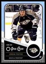 2011-12 O-Pee-Chee #489 Jordin Tootoo Nashville Predators Hockey Card