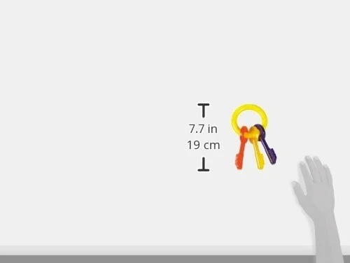 Llavero Nylabone solo para cachorros hueso cachorro perro dentición Foto 3 de 3