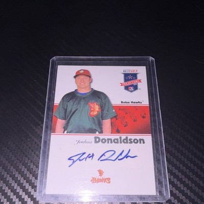 TRISTAR PROjections Joshua Donaldson Autograph #235 Boise Hawks Baseball Card