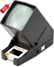 35Mm Slide Film Viewer Battery Operated 3X Magnification LED Light US