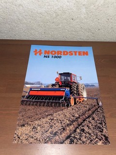 brochure prospekt PROSPECTUS SEMOIR NORDSTEN tracteur valmet volvo bolinders ih