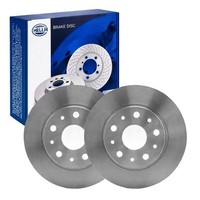 2X Hella Bremsscheiben 276Mm Hinten Passend FüR Alfa Romeo 166 Lancia KAP
