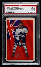 1963-64 Parkhurst George Armstrong #73 PSA 9 MINT HOF 0ll