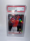 2019 Topps Chrome #1 Shohei Ohtani Batting - Refractor  PSA 9 MINT