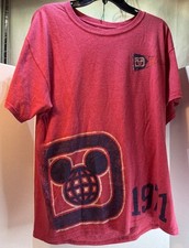 Disney Parks Hanes Retro Look Walt Disney World 1971 Mickey Large Shirt