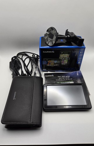Garmin Nuvi 2595LMT 5” Touchscreen GPS Navigation working