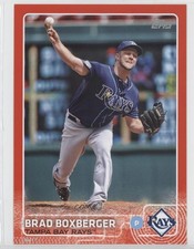 2015 Topps 5x7 Red 8/10 Brad Boxberger #538 0b0